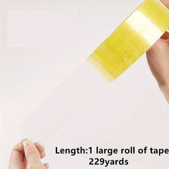 Clear Packing Tape 1.69inch x 229yards for Packaging Sealing Moving Box