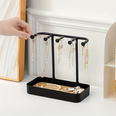 Jewelry Storage Rack Necklace Earrings Key Small Item Storage Shelf