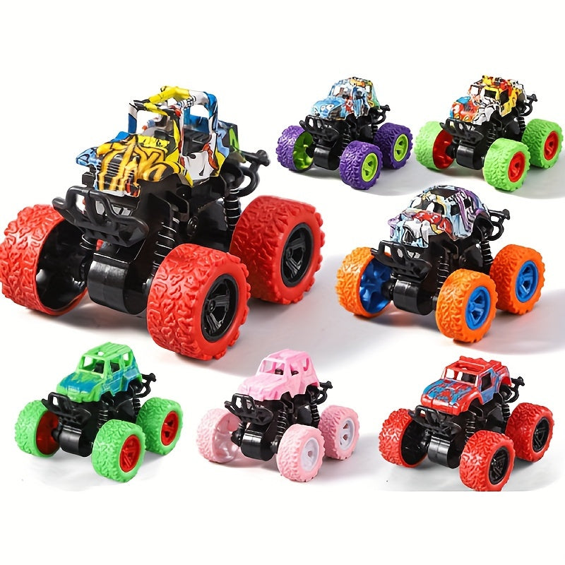 4pcs Inertia Off Road Vehicle Toy - Random Shell Patterns