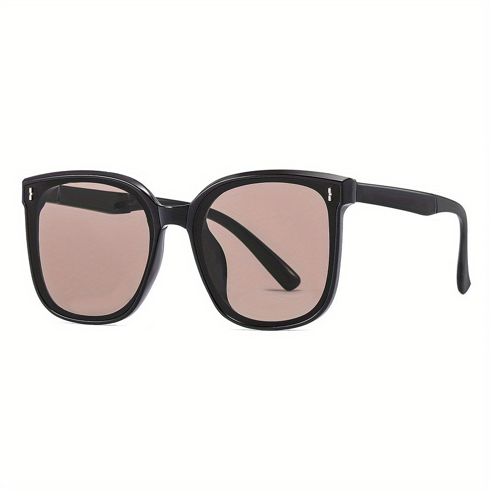 Men's Large Frame Foldable Sunglasses with Glasses Box and Cloth