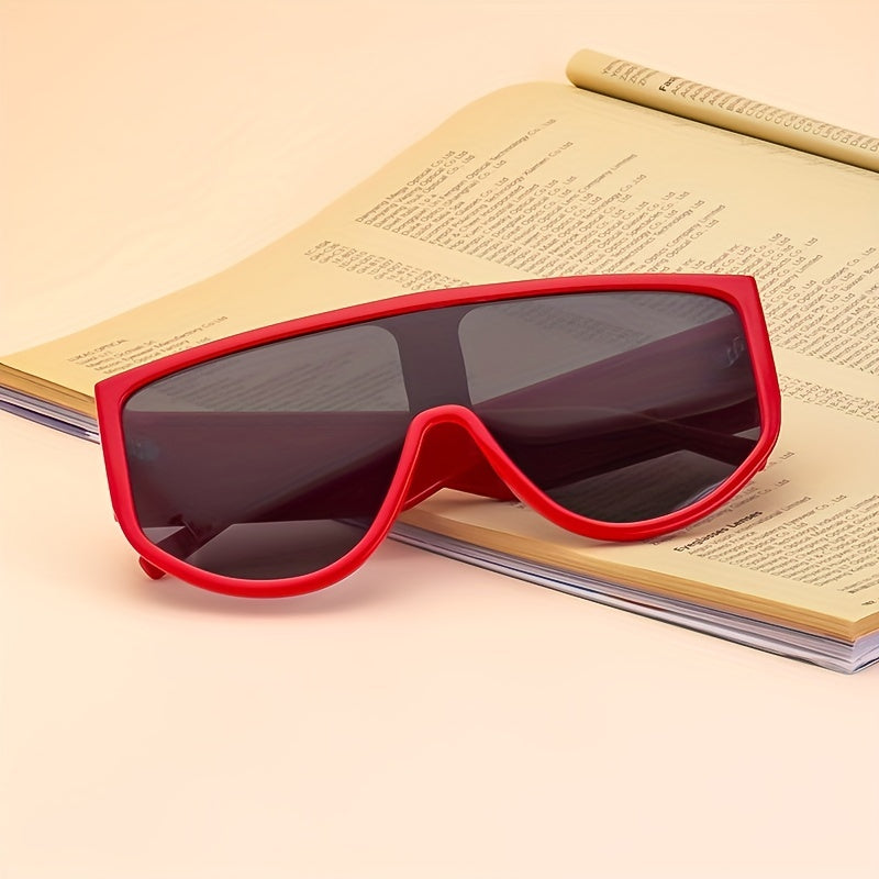 Y2K Gradient Shield Sunglasses UV400