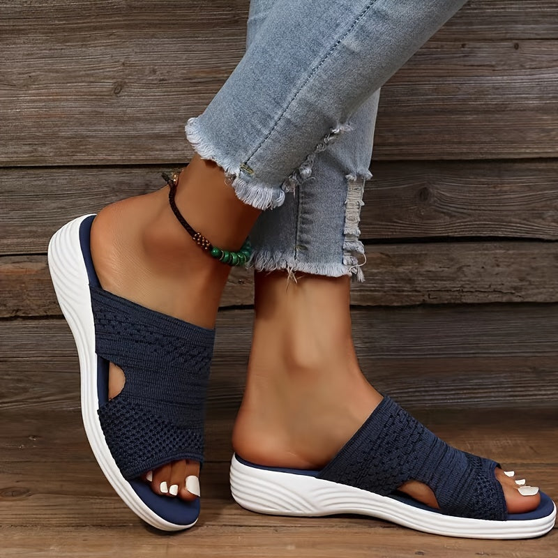 Summer Slippers Women's Non-slip Casual Sandals Lightweight Open Toe Beach