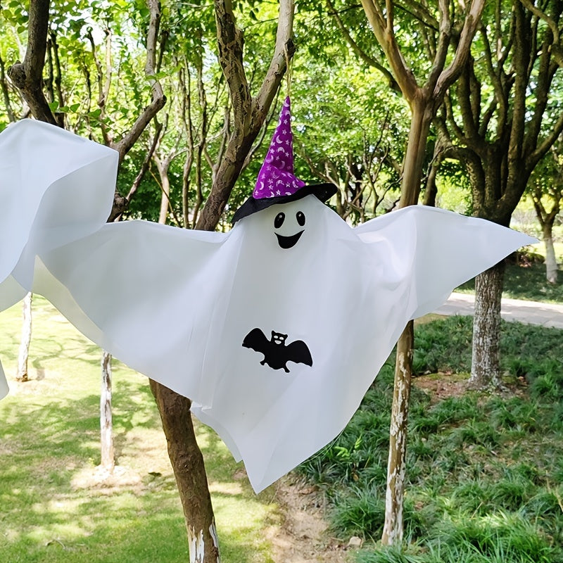 2pcs Fabric Hanging Ghosts Halloween Decoration