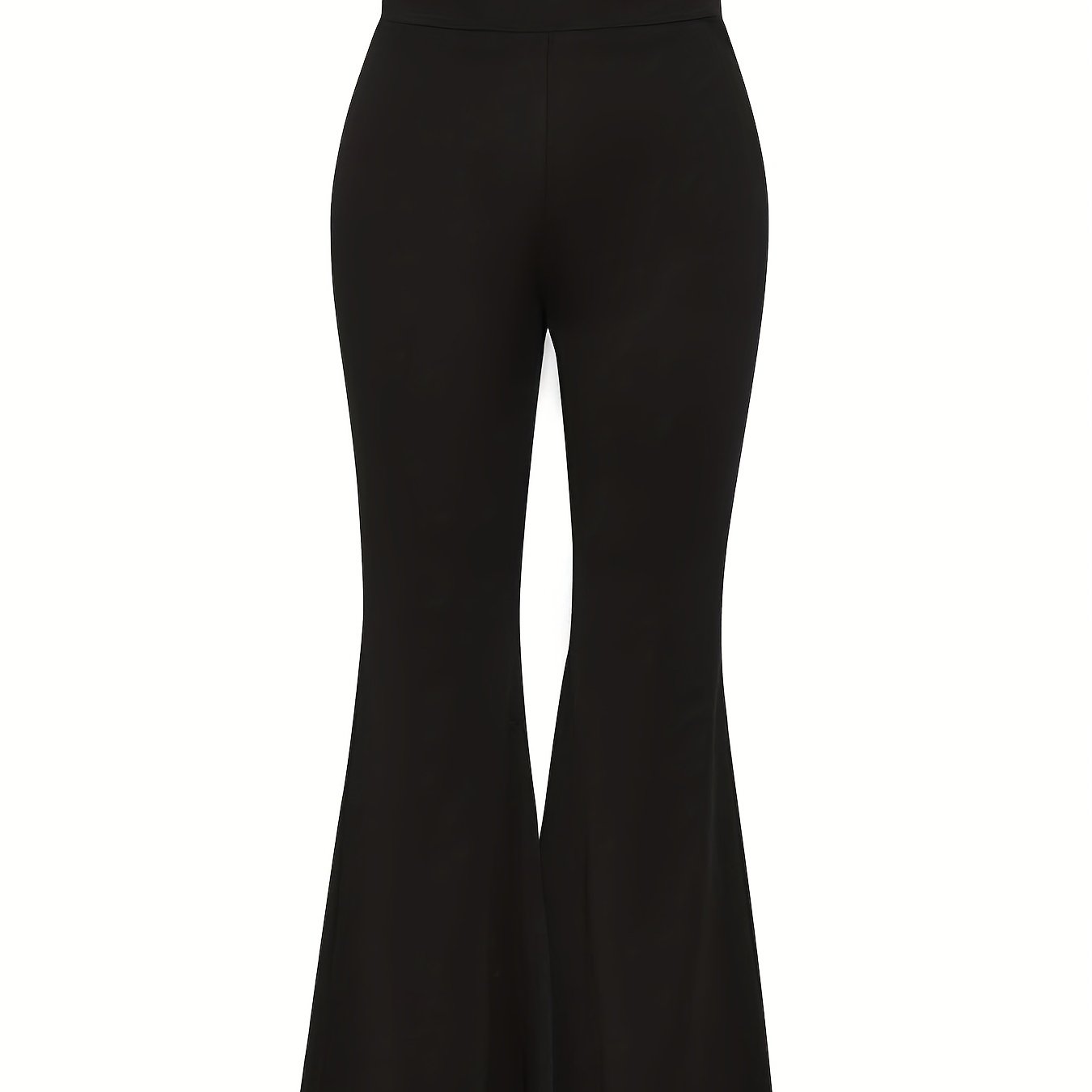 High Waist Flared Leg Pants for Women