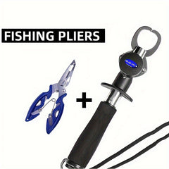2pcs Portable Mini Fish Controller with Scale and Fishing Plier Clamp