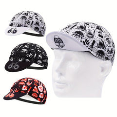 Unisex Cycling Skull Cap Breathable Quick Drying Sweatproof Cap