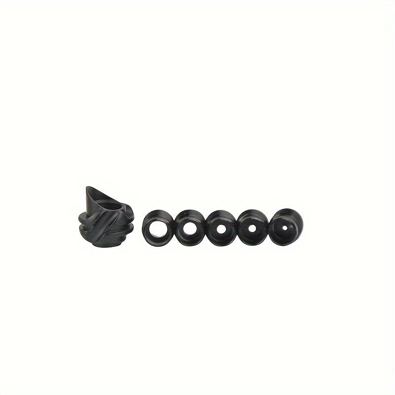 5pc Compound Bow Peep Sight Set 37 45 Degree Hooded Inner Core Kit