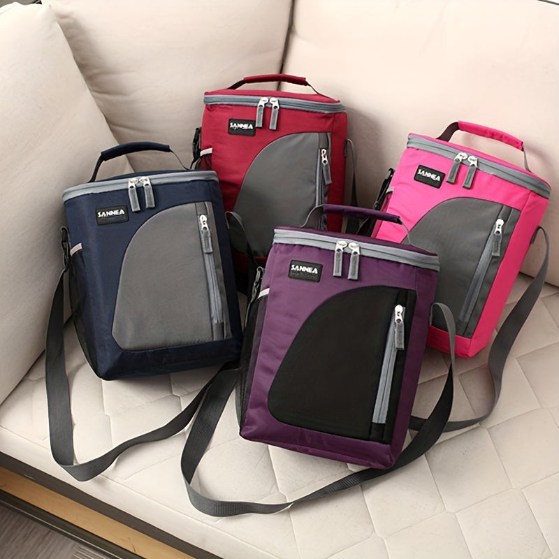 8L Lunch Bag Ice Bag Insulated Bento Bag Outdoor Travel Picnic Beach