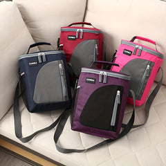 8L Lunch Bag Ice Bag Insulated Bento Bag Outdoor Travel Picnic Beach