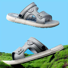 Men's Quick Drying Non Slip Sandals Lightweight Comfortable Slide Slippers