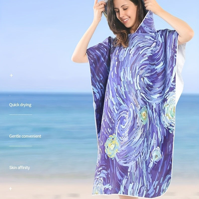 Quick Dry Hooded Beach Towels for Kids & Adults
