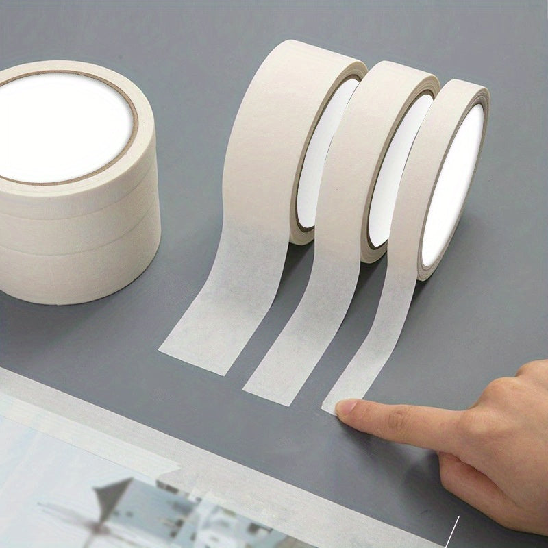 20m Long Paper Tape Renovation Spray Paint Masking Seam Hand Tear Separation