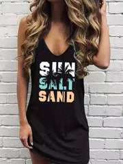 Sleeveless Tank Dress for Spring & Summer Women's Clothing