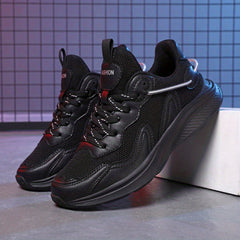 Breathable Lace Up Soft Sole Running Shoes for Women