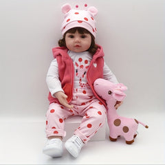 Realistic Newborn Baby Dolls 45-72 cm Silicone Toddler Girl Lifelike