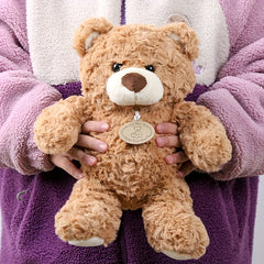 Teddy Bear Plush Soft Toy Stuffed Animal with Expressive Eyes