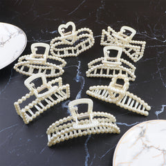 Large Pearl Hair Claw Clips Hair Clips Hair Accessories