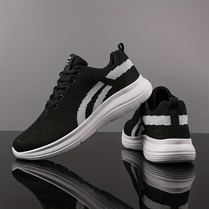 Durable Plus Size Men's Running Shoes Non Slip Shock Absorbing Sneakers