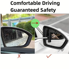 Car Rearview Mirror Wiper Retractable Car Glass Wiper Water Cleaner