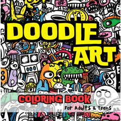 Deluxe Art Relaxation Coloring Book 24 Pages of Thick Paper Unique Cover
