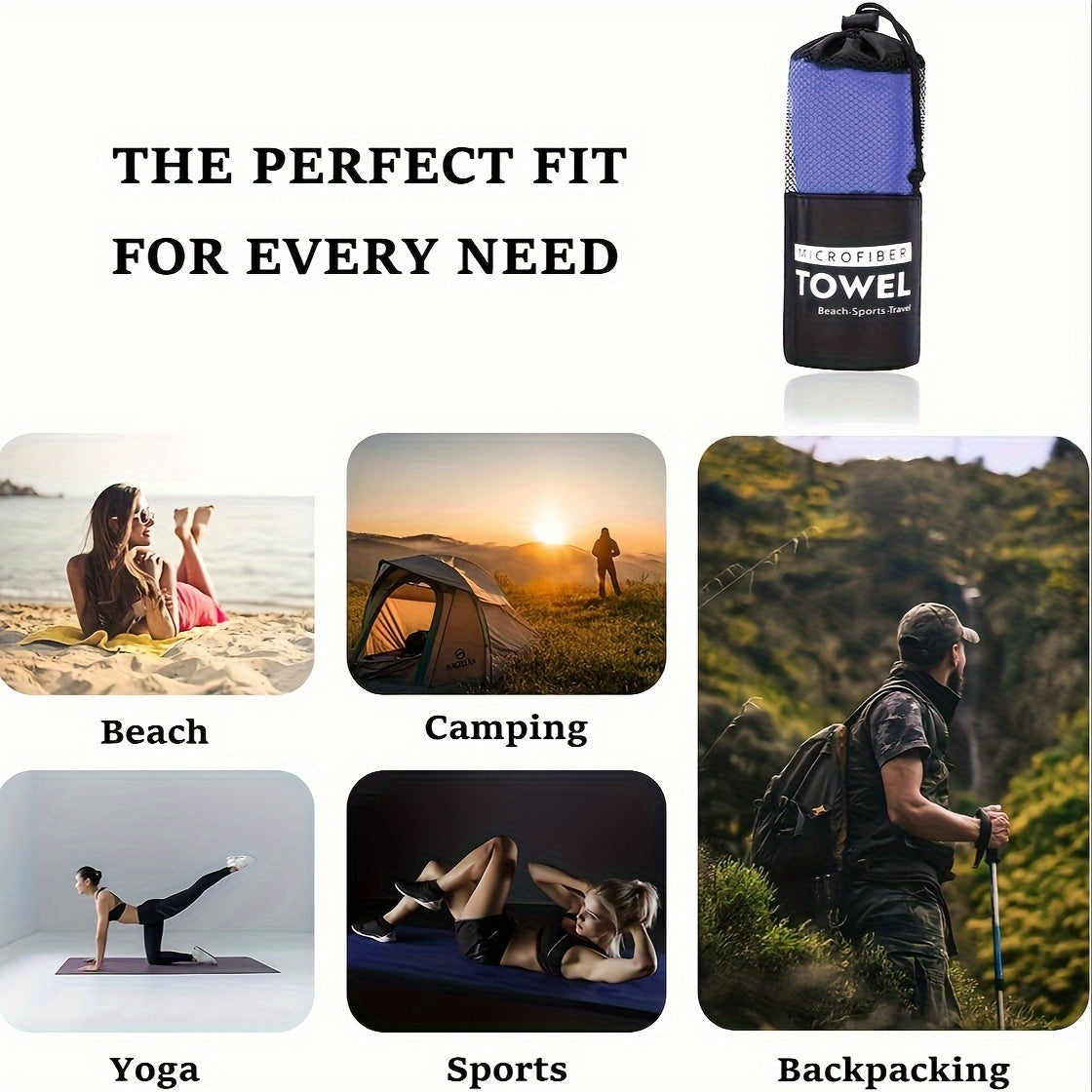 Quick Drying Microfiber Travel Towel Soft Lightweight for Gym Beach Yoga