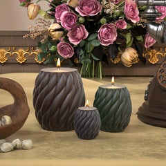 Spiral Ball Candle Holder Silicone Mold Candle Making Epoxy Resin