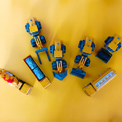 Inertial Engineering Excavator Toy Car Christmas Birthday Gift