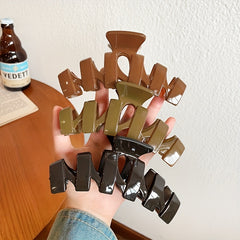 4pcs Large Hair Clips Claw Clips Daily Girls Hair Accessories