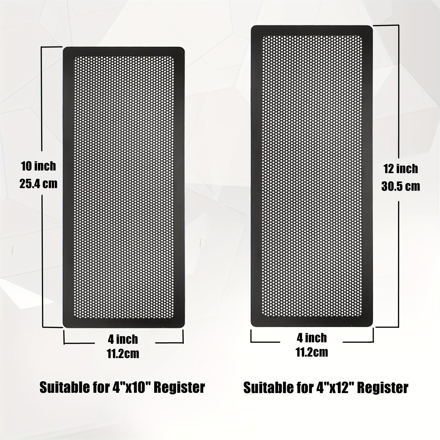 Magnetic Vent Mesh Covers 4pcs Floor Register Vent Cover