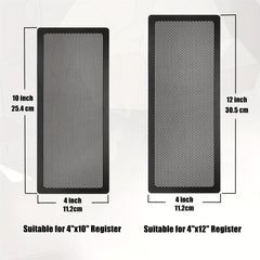 Magnetic Vent Mesh Covers 4pcs Floor Register Vent Cover