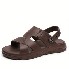Men's Slip On Sandals Summer Outdoor Walking Shoes