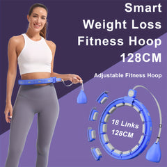 Smart Weighted Fitness Ring Hoop for Adults Weight Loss 39in