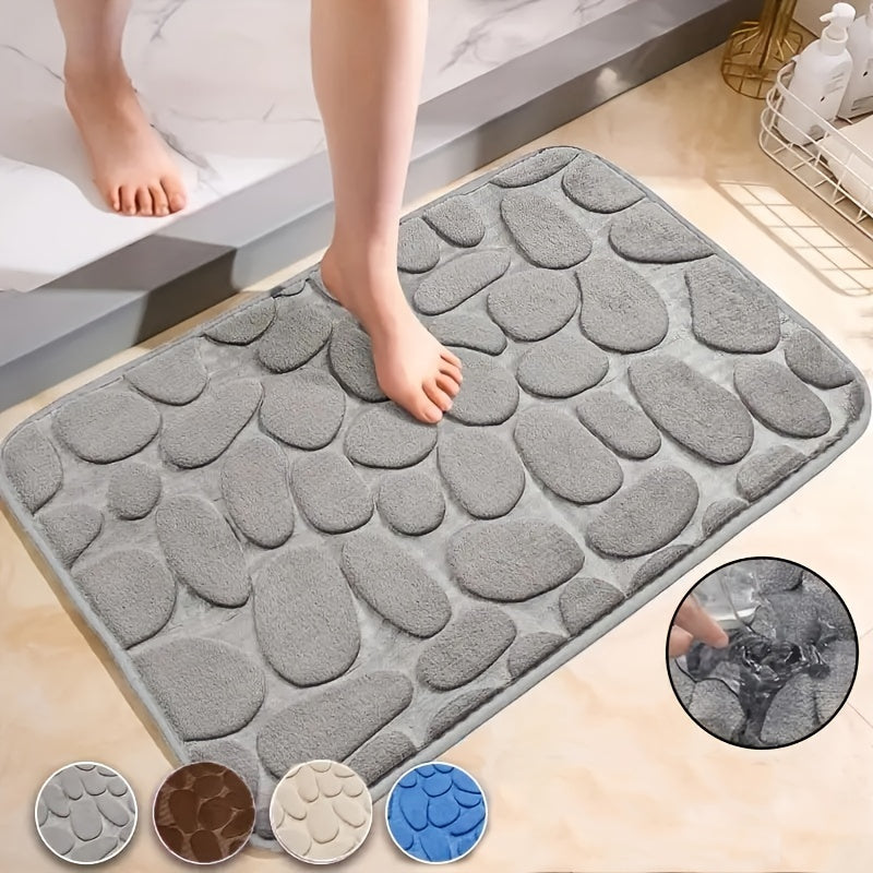 Memory Foam Bathroom Non-slip Mat Absorbent Floor Mat