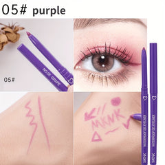 Waterproof Red Brown Eyeliner Pen Matte Long Lasting Makeup