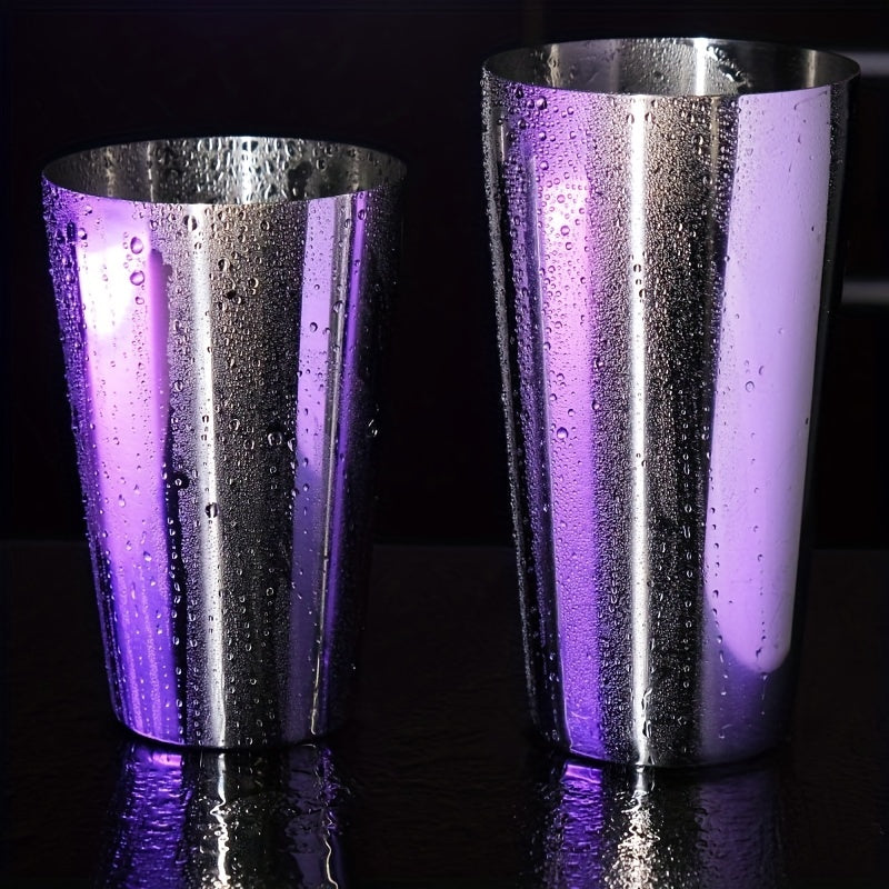 4pcs Stainless Steel Cocktail Shaker Ounce Cup