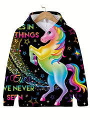 Kids Unicorn Long Sleeve Hoodie