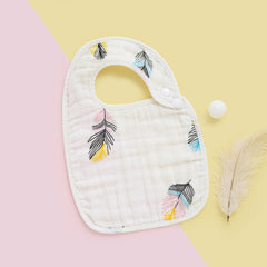 Soft 6 Layer Gauze Bib for Newborns