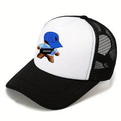 Sunshade Hat Dad Trucker Cap Fishing Hat Cartoon Print Hip Hop Hat
