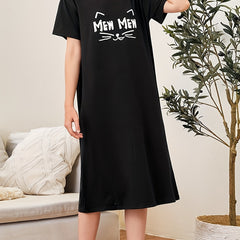 Women's Lounge Dress & Comfy Home Dress