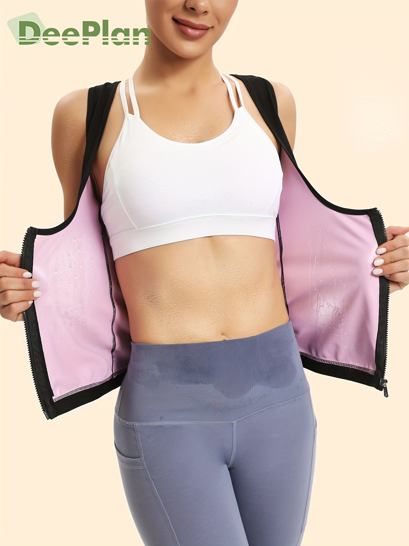 Women's Shapewear Sweat Tank Top Sauna Suit For Weight Loss