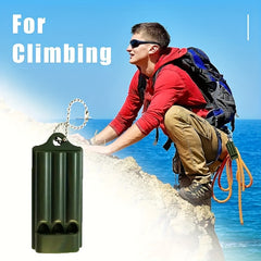 High Decibel Survival Whistle Keychain for Outdoor Camping Hiking