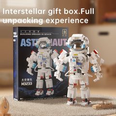 1000 pcs Astronaut Building Blocks Set Mixed Space Explorers Durable ABS Resin