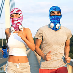 Balaklava Ski Mask Unisex UV Protection Neck Gaiter Windproof Dustproof