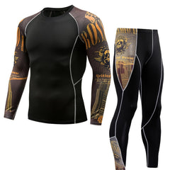 Men's Quick Dry Fitness Suit for Basketball Running Yoga