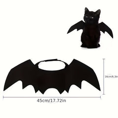 Halloween Bat Wings Vest Angel/Demon Pet Costume