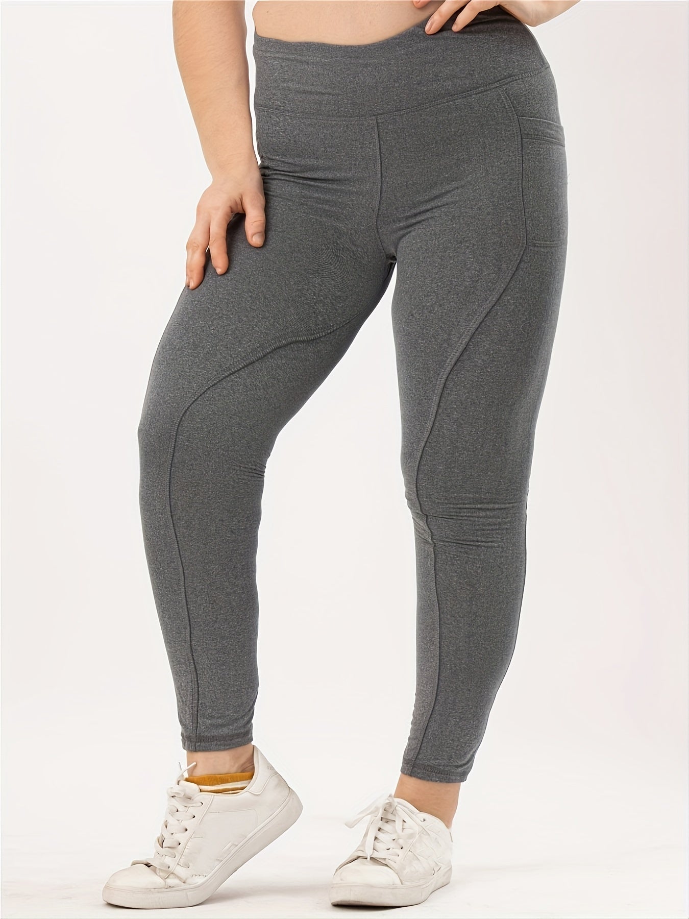 Sports Leggings Wide Waistband Yoga