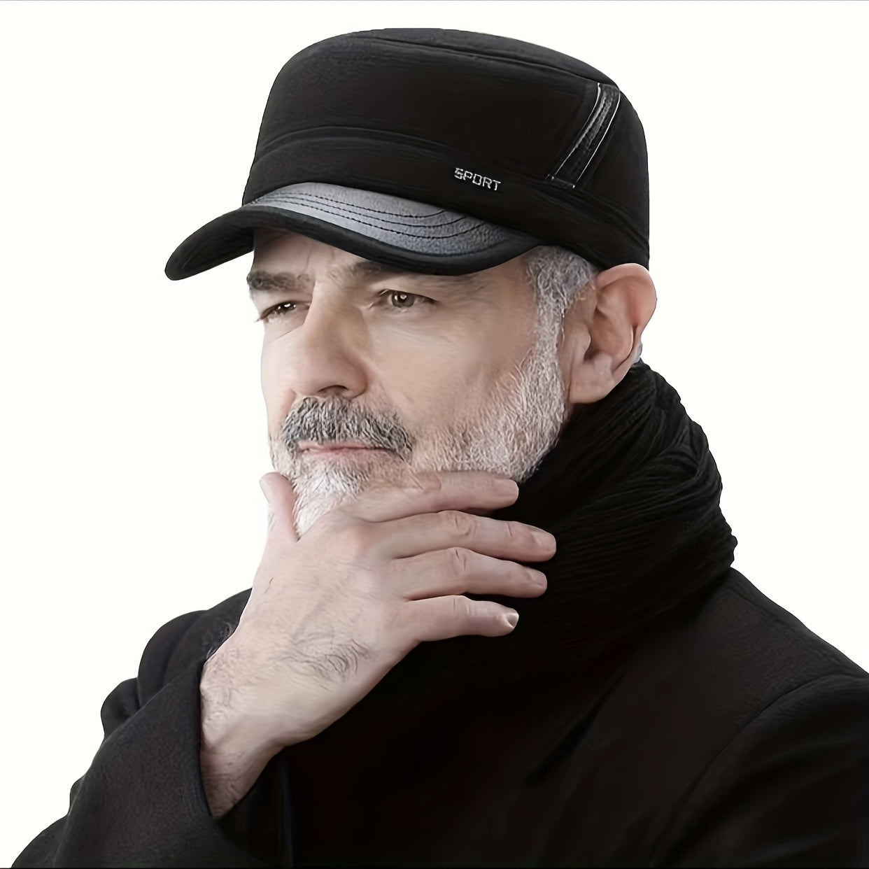 Winter Casual Windproof Warm Flat Cap for Men