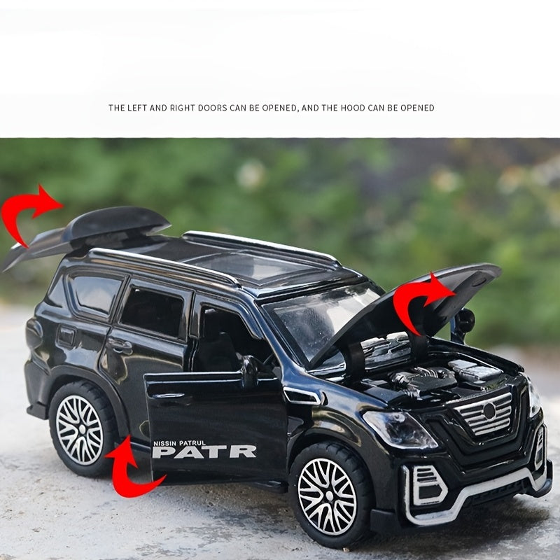 Four Open Door Alloy Off road Vehicle Model Toy Small Car Model Ornament Gift
