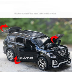 Four Open Door Alloy Off road Vehicle Model Toy Small Car Model Ornament Gift