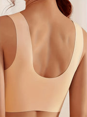 4pcs Wireless Full Coverage Bras Breathable & Comfy Women's Linger